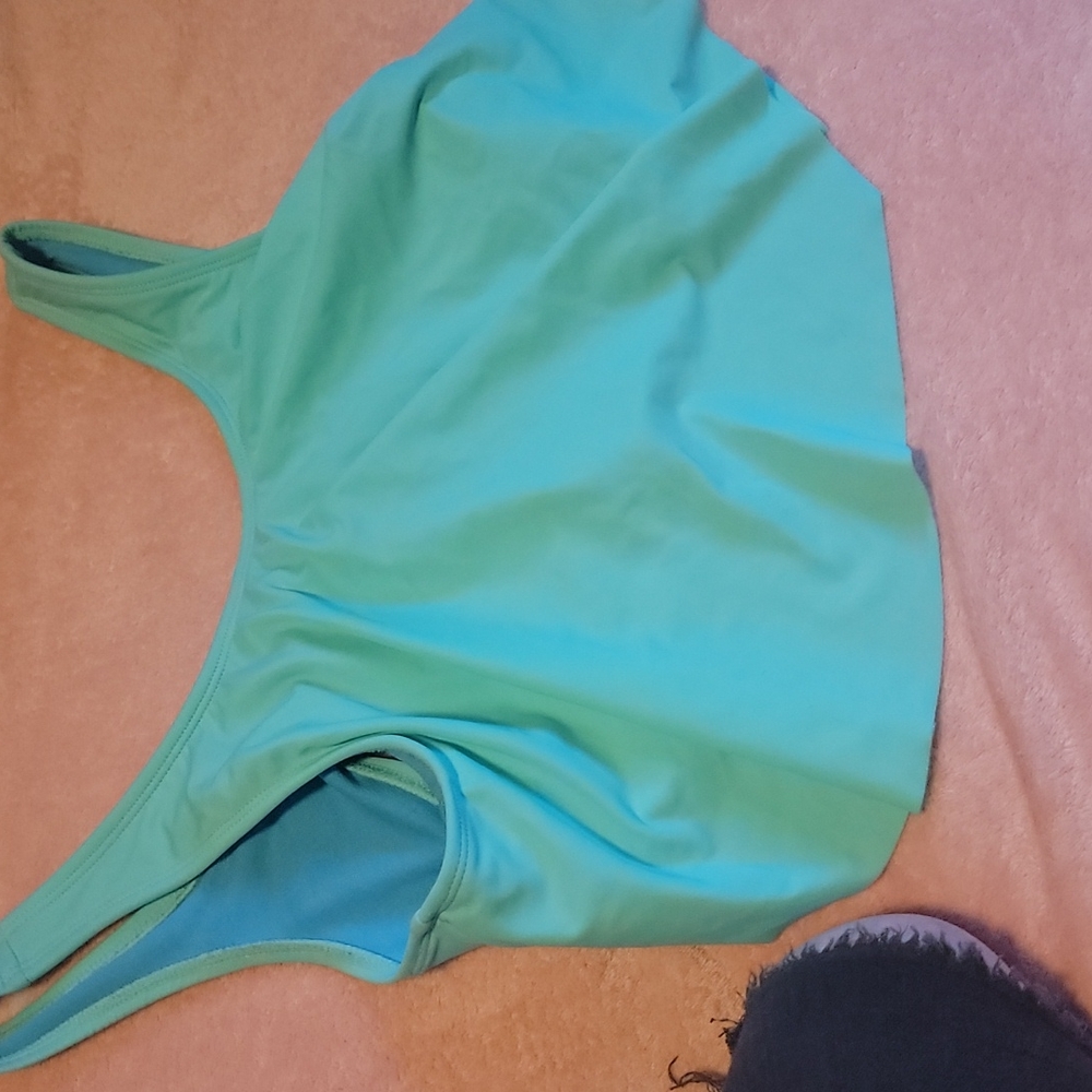 Mint swim top